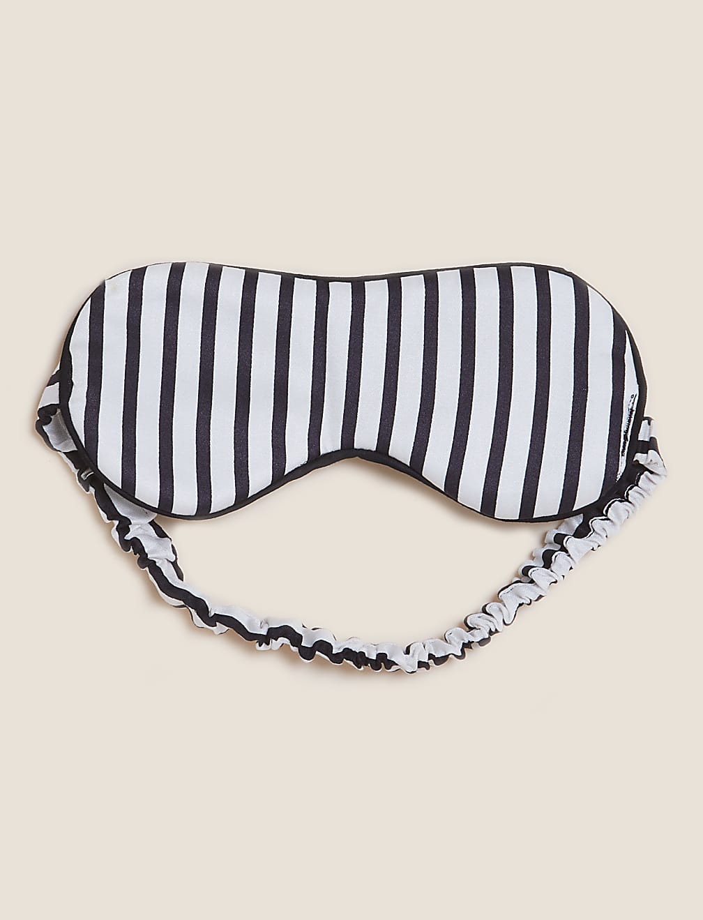 Stripe Shortie Set with Eye Mask