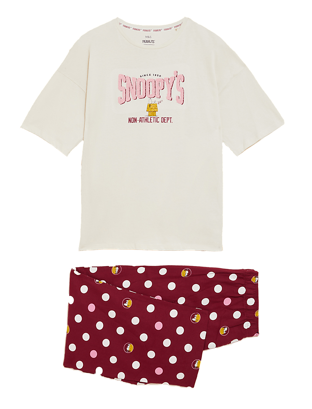 Pure Cotton Snoopy&trade; Pyjama Set