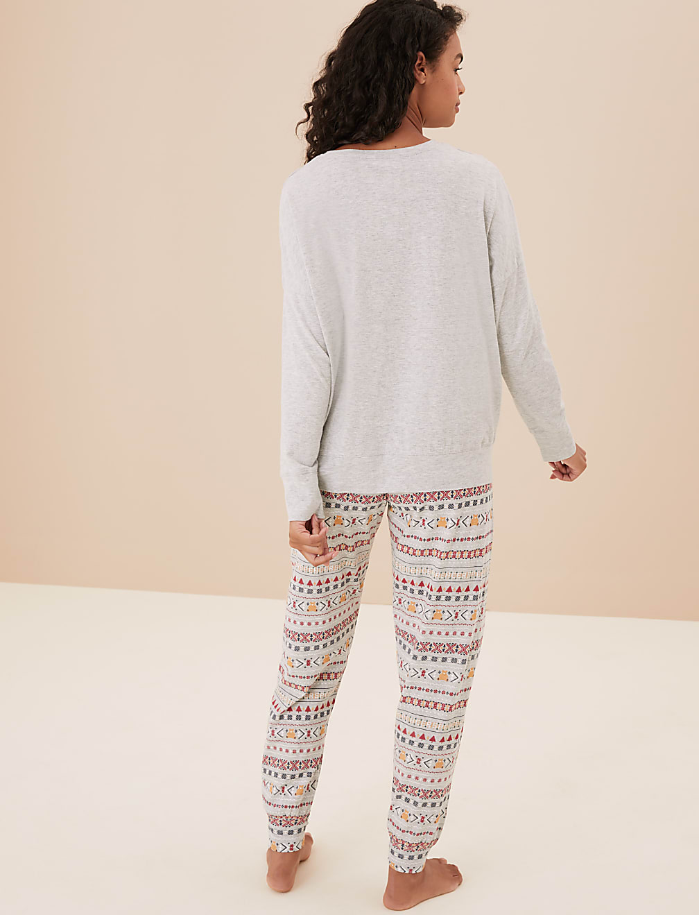 Women's Spencer Bear Family Chrismas Pyjama Set