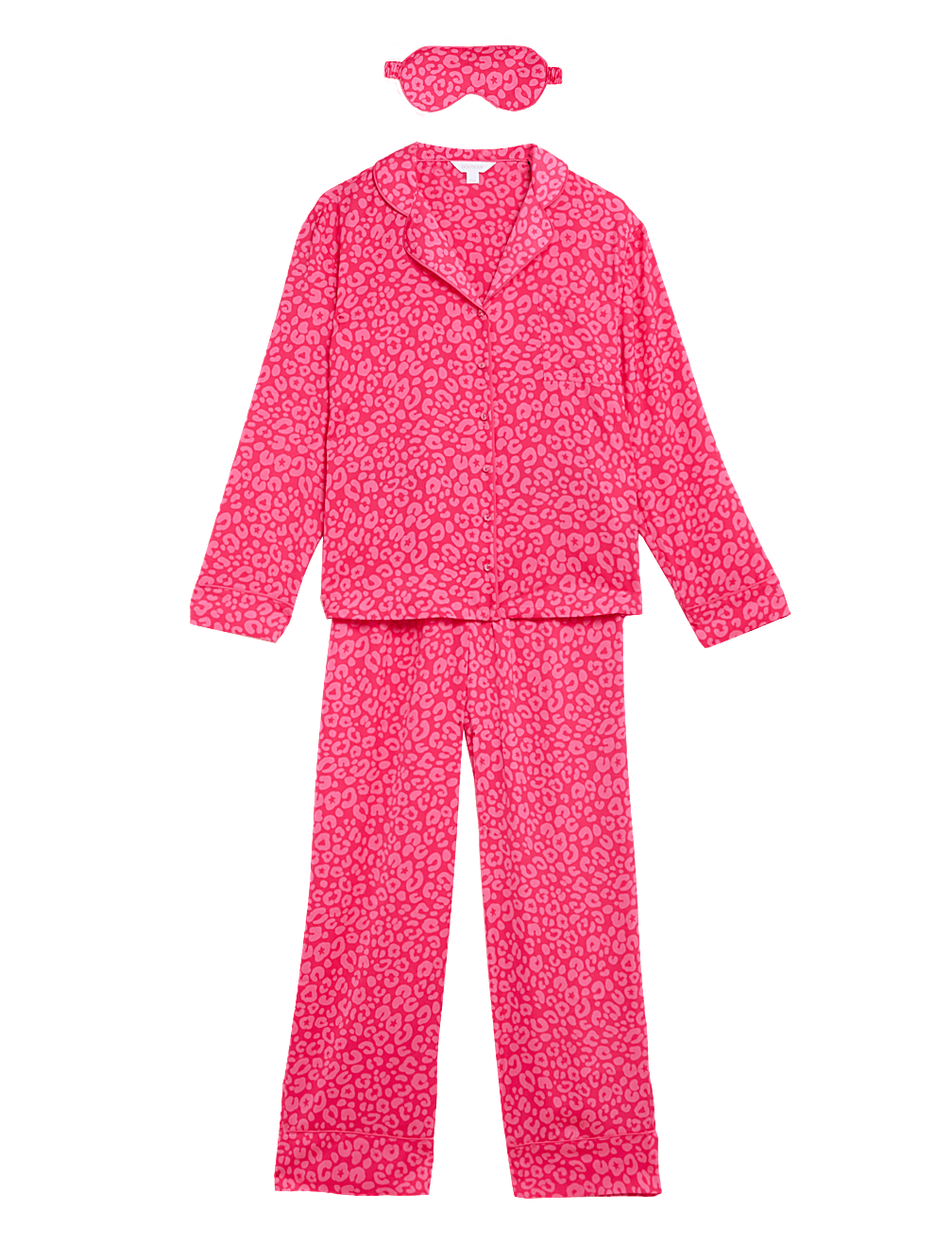 Dream Satin™ Leopard Print Pyjama Set
