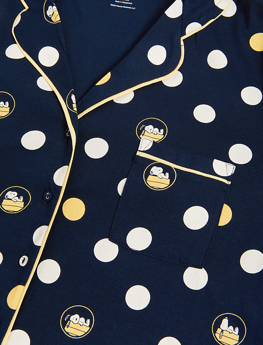 Pure Cotton Snoopy™ Polka Dot Pyjama Set