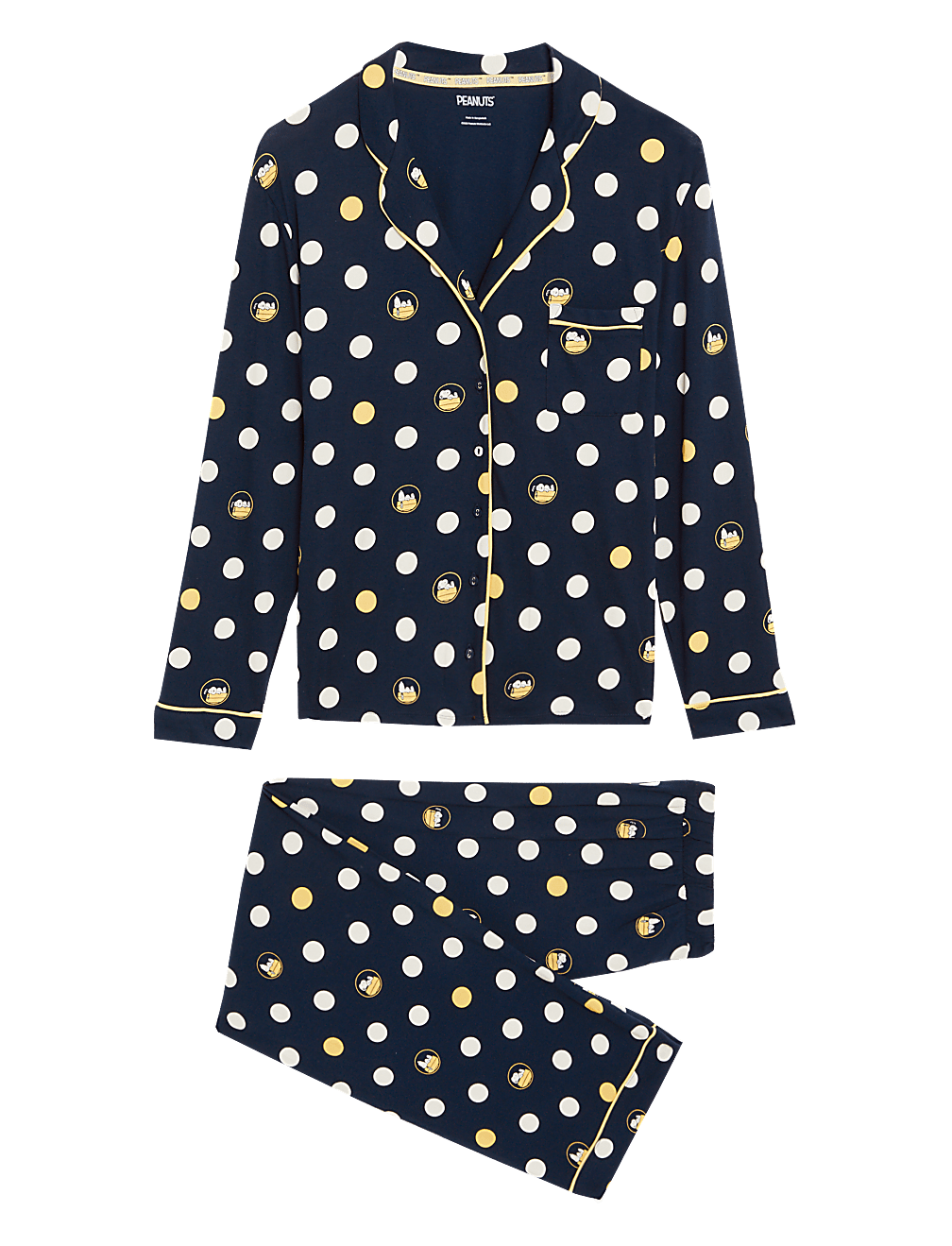 Pure Cotton Snoopy™ Polka Dot Pyjama Set