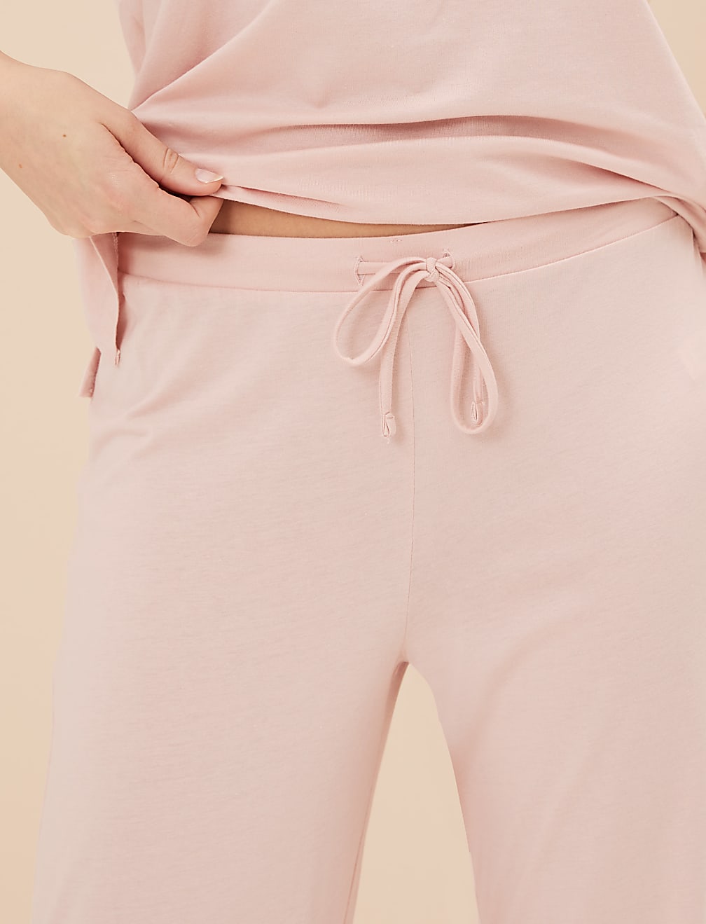 Cotton Modal Lace Pyjama Set