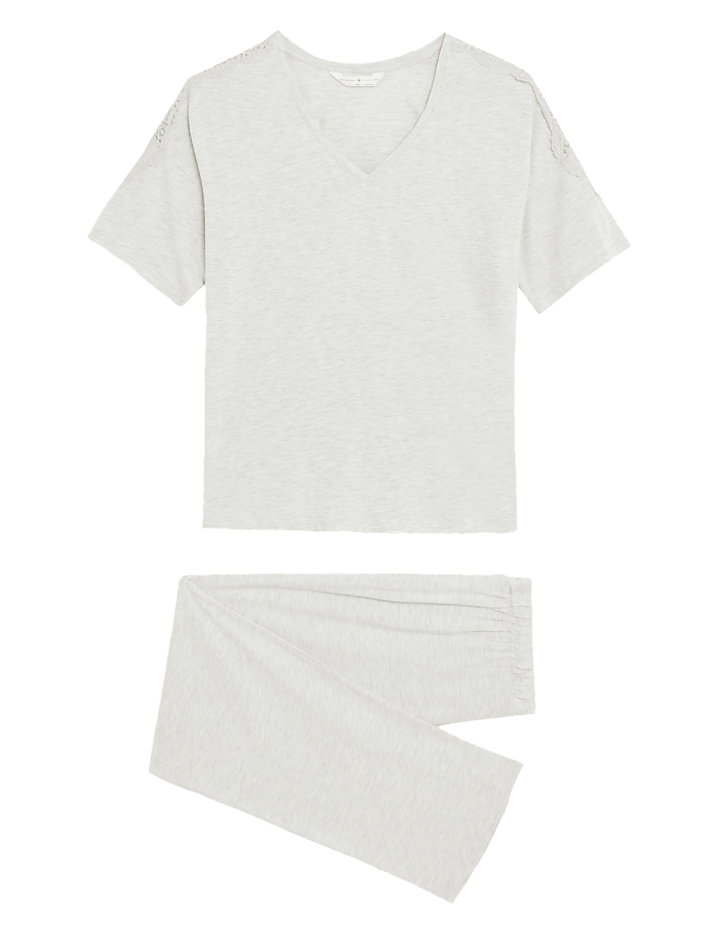 Cotton Modal Lace Pyjama Set