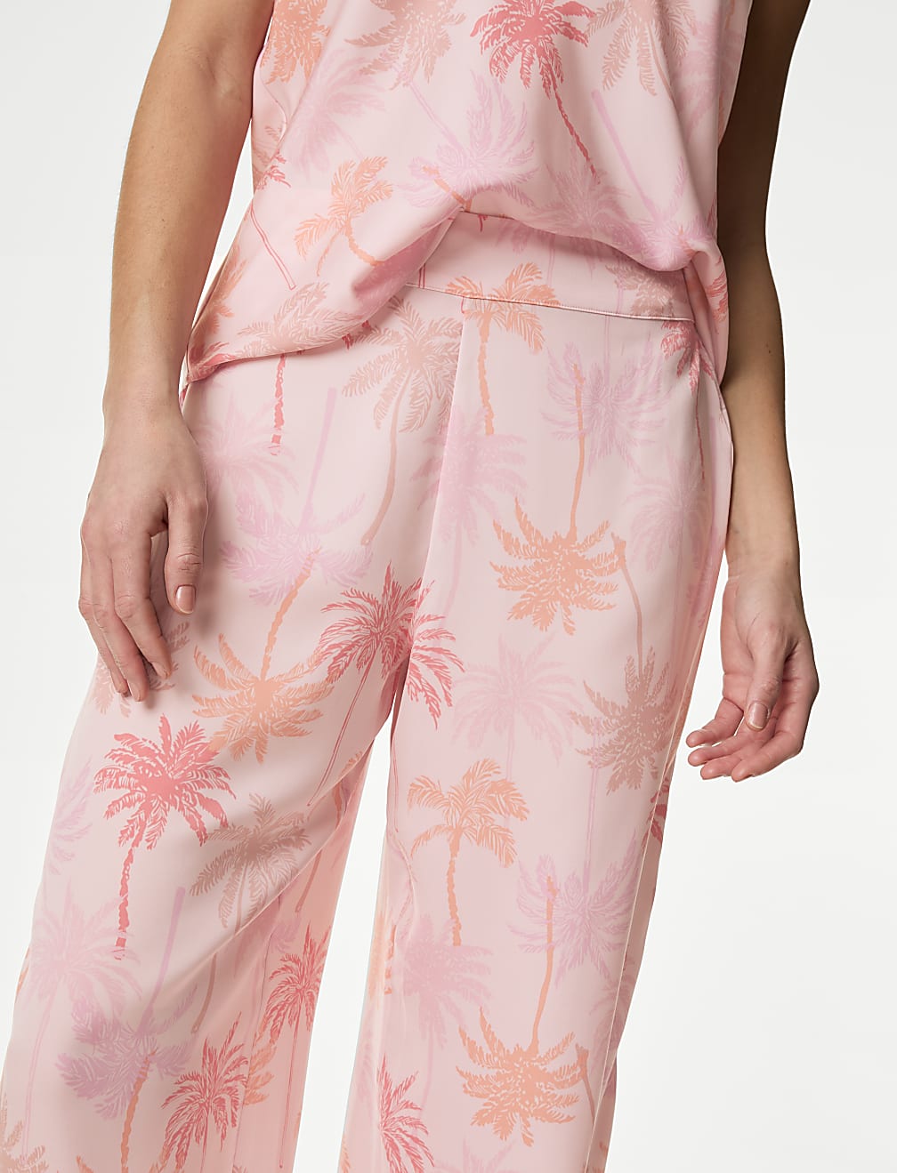 Dream Satin™ Printed Pyjama Set