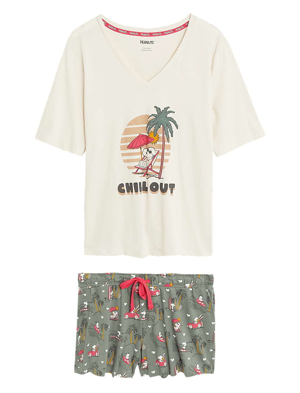 Pure Cotton Snoopy™ Shortie Set