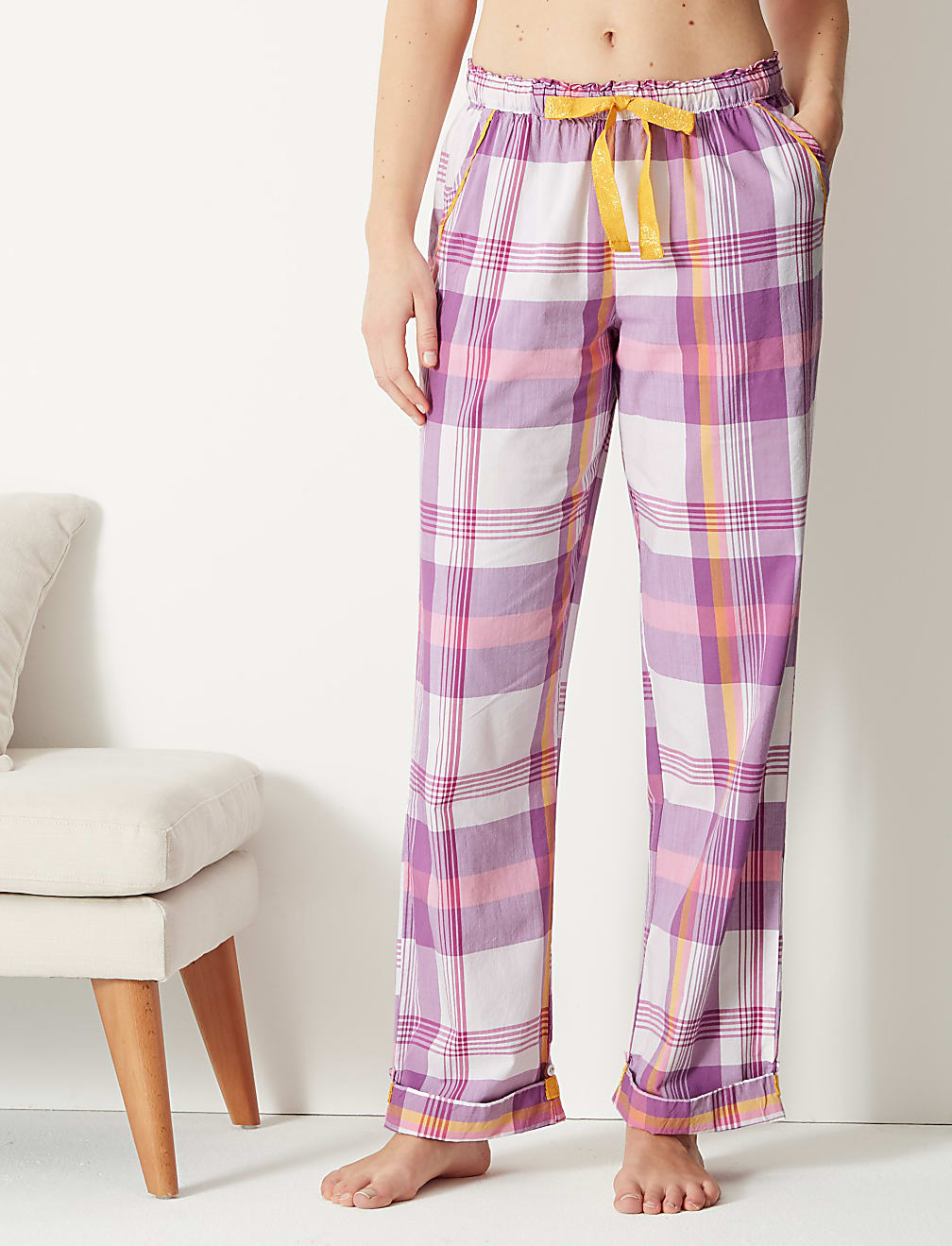 Checked Pyjama Bottoms