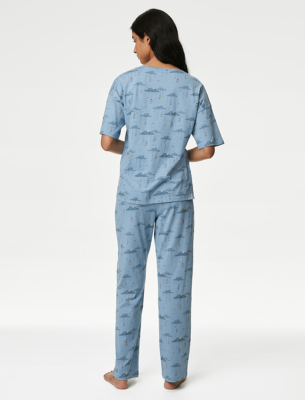 Pure Cotton Eid Print Pyjama Set