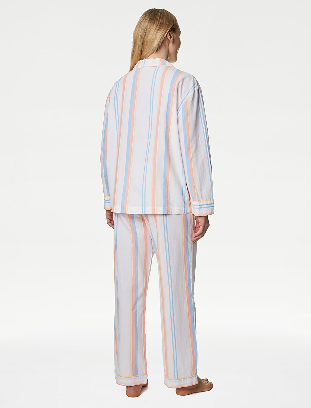 Pure Cotton Striped Pyjama Set