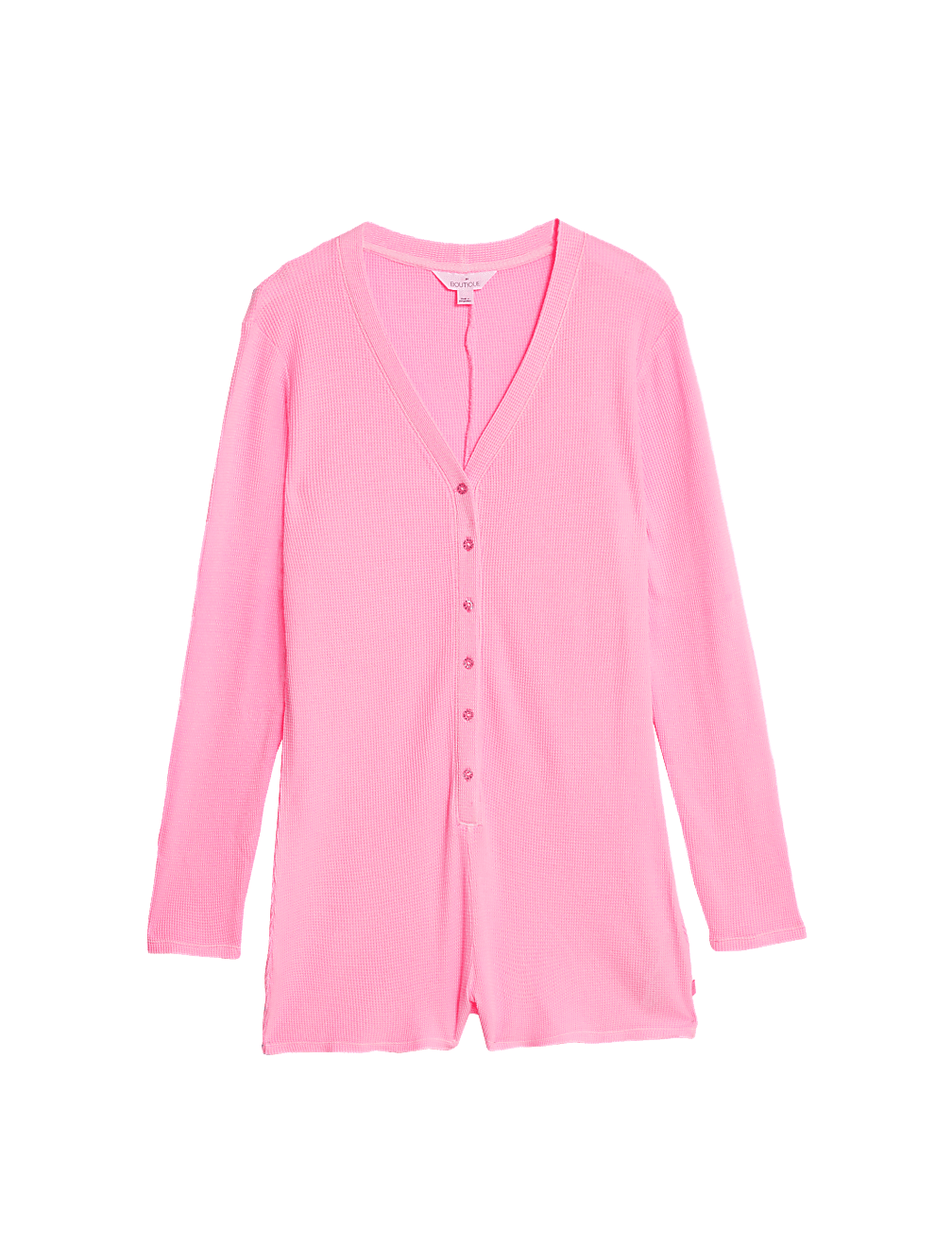 Cotton Rich Ribbed Playsuit
