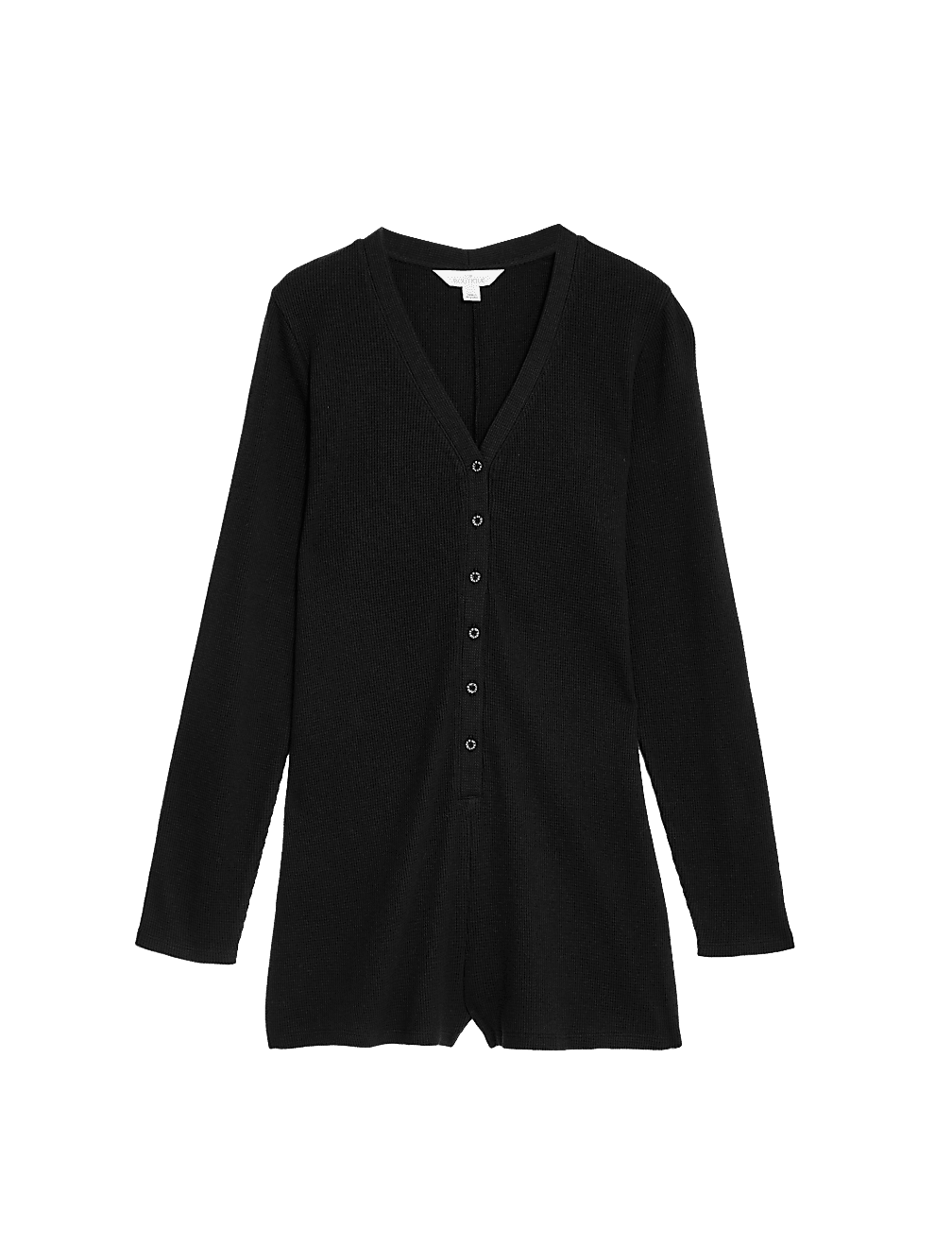 Cotton Rich Ribbed Playsuit
