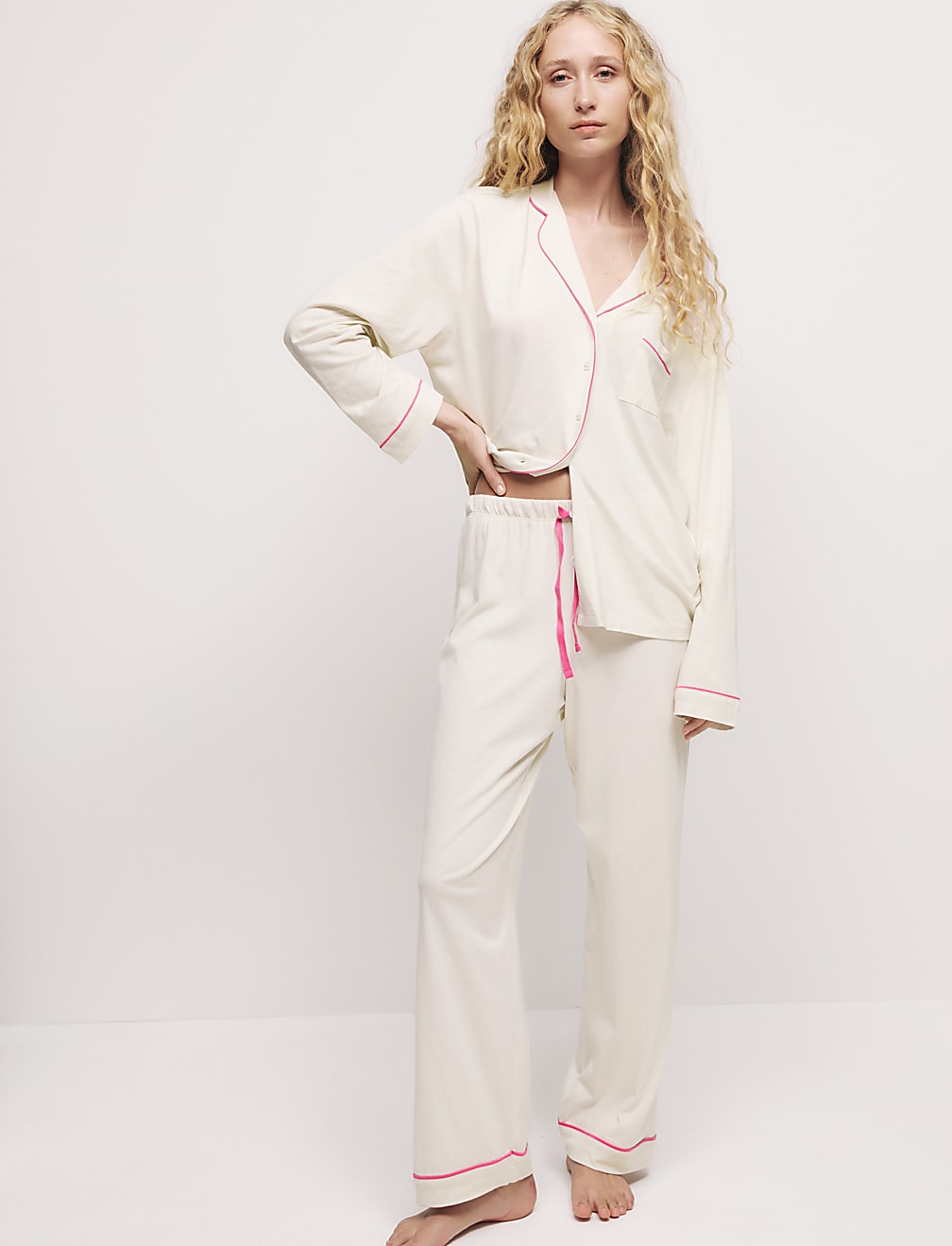 Cotton Modal Revere Pyjama Set