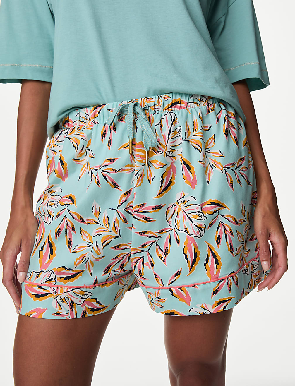 Cotton Modal Printed Shortie Set