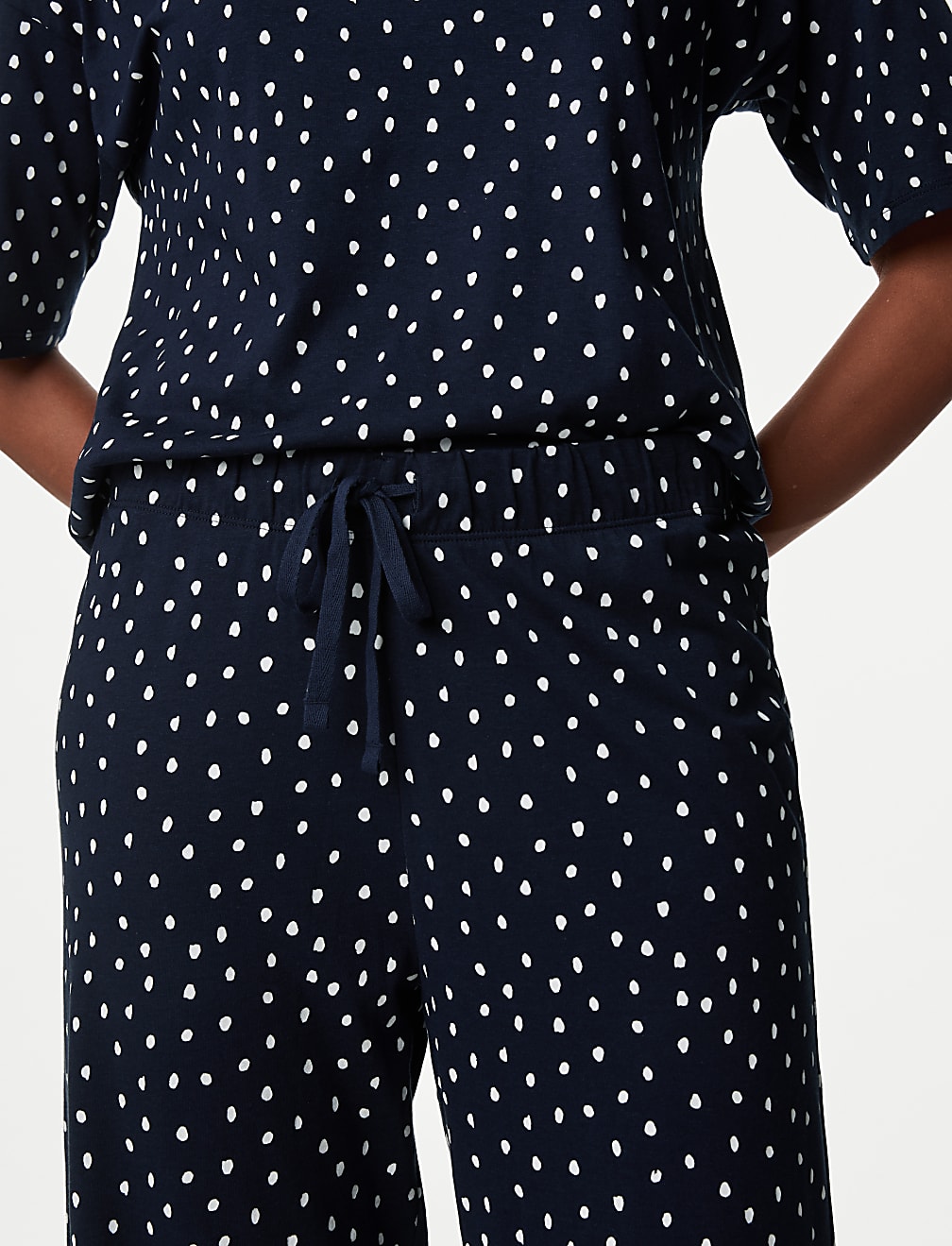 Cotton Modal Polka Dot Pyjama Set