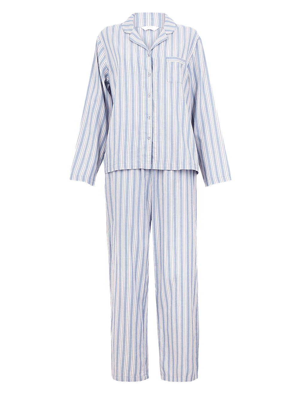 Pure Cotton Striped Pyjama Set