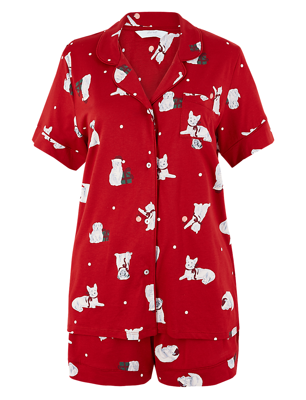 Animal Print Short Pyjama Set
