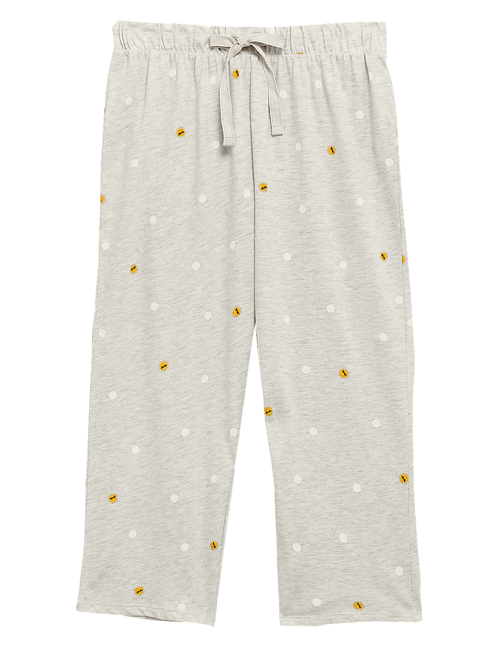 Cotton Rich Spot Cropped Pyjama Pant