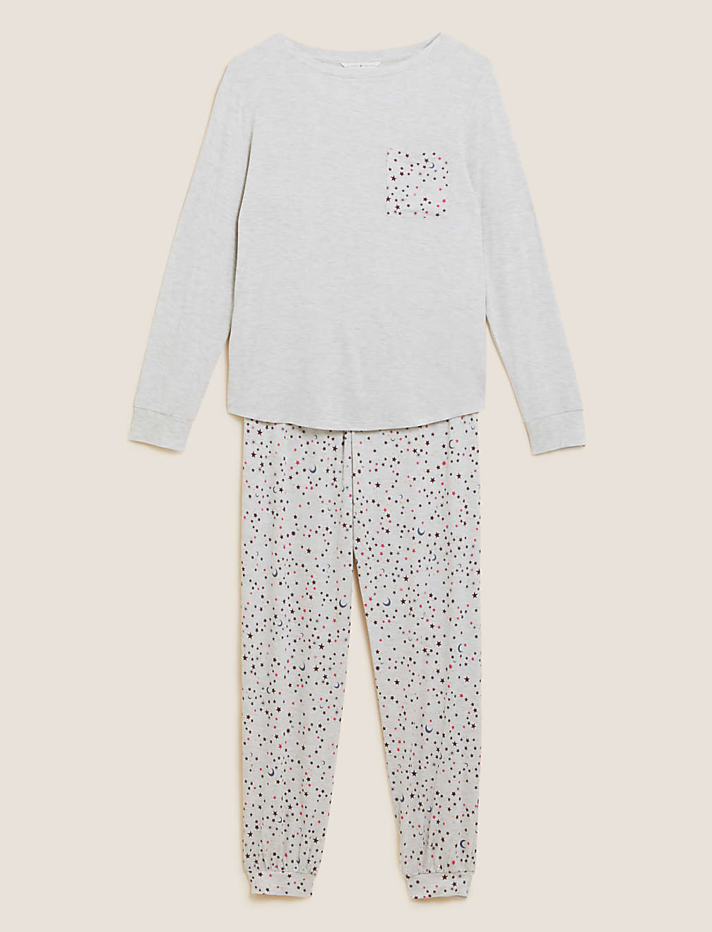 Viscose Printed Jogger Pyjama Set