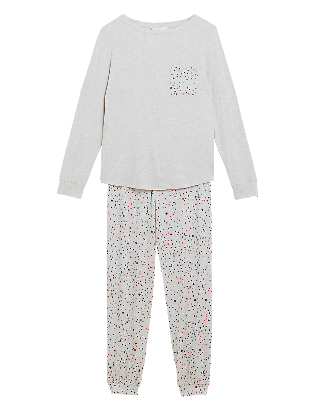 Viscose Printed Jogger Pyjama Set