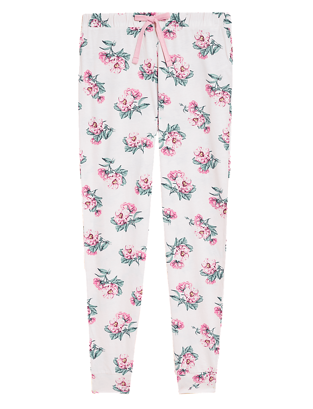 Cotton Mix Floral Regular Fit Trouser