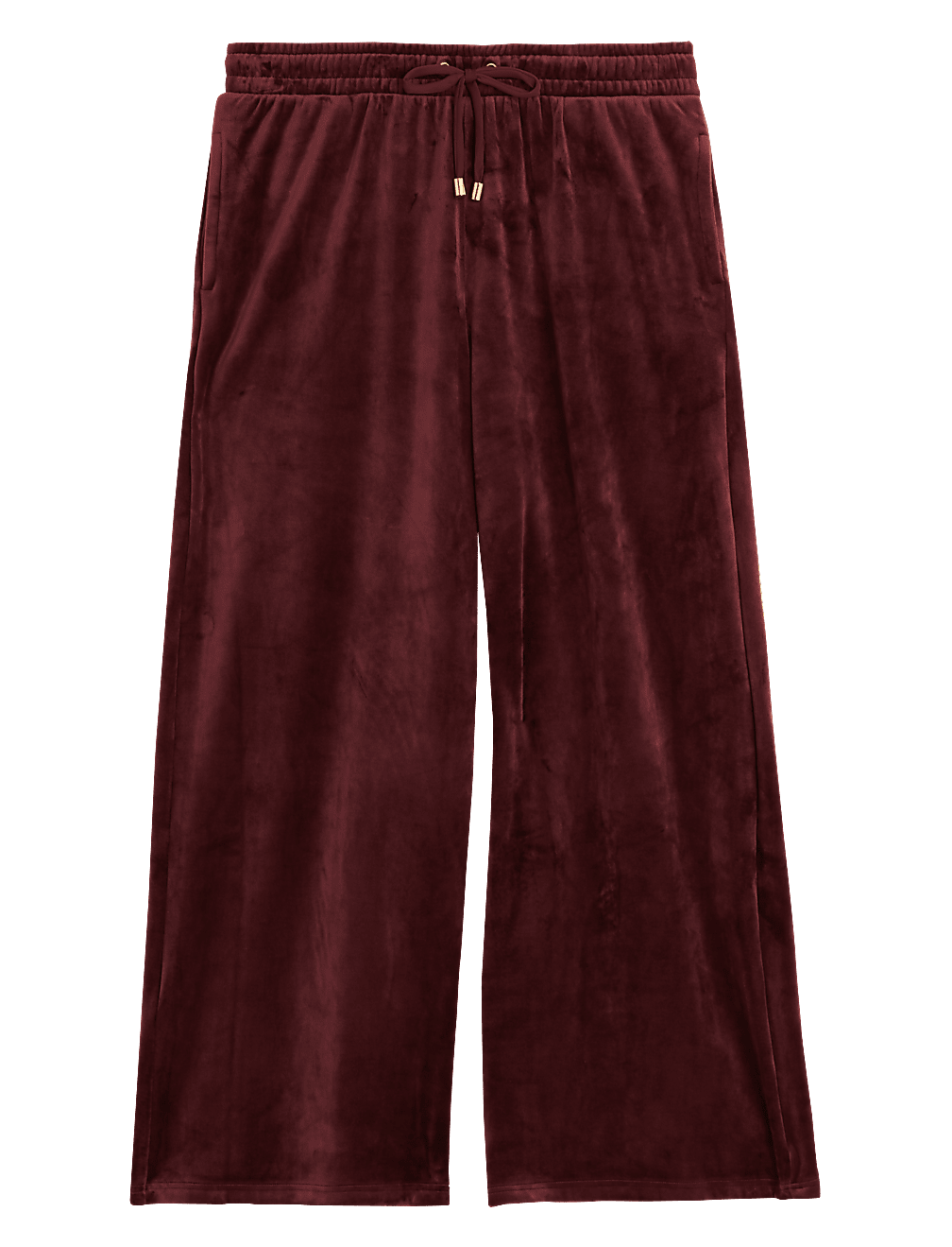 Flexfit&trade; Velour Lounge Wide Leg Pant