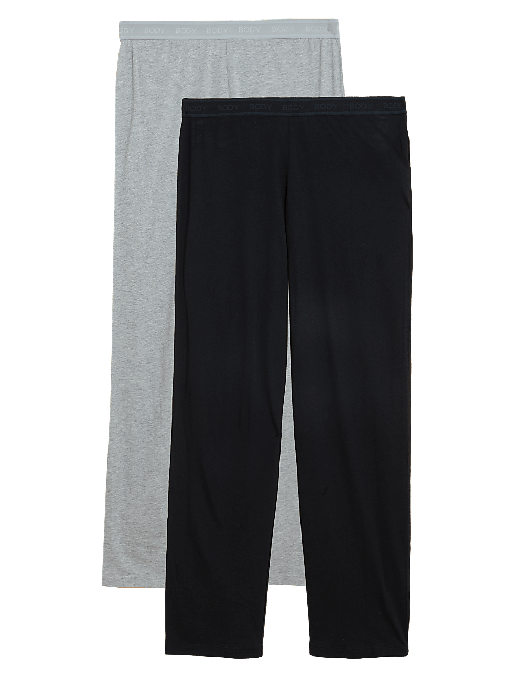 2pk Cotton Modal Pyjama Bottoms