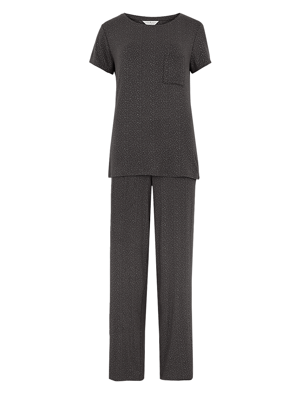 Foil Spot Short Sleeve Pyjama Set