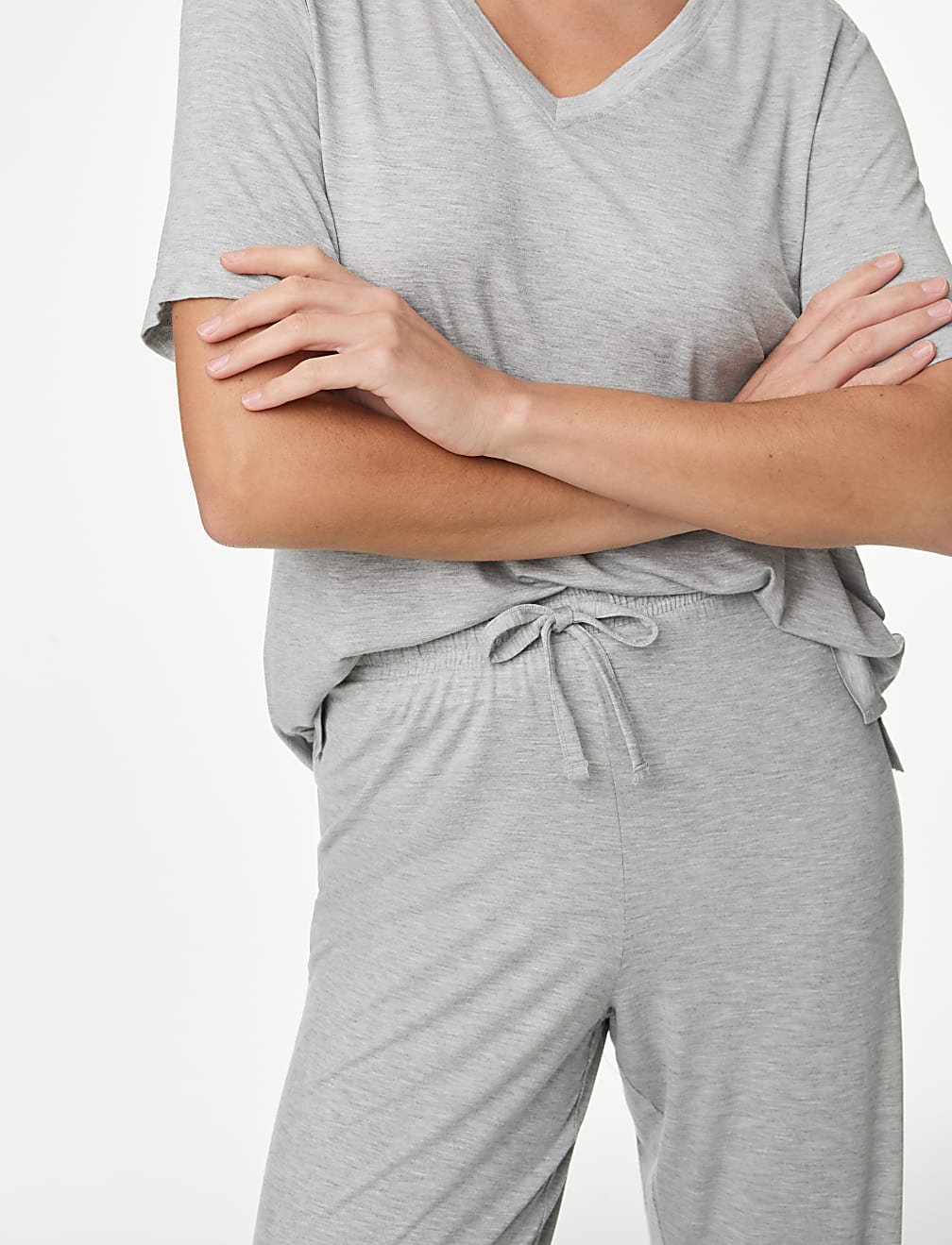 Body Soft&trade; Lace Trim Pyjama Bottoms