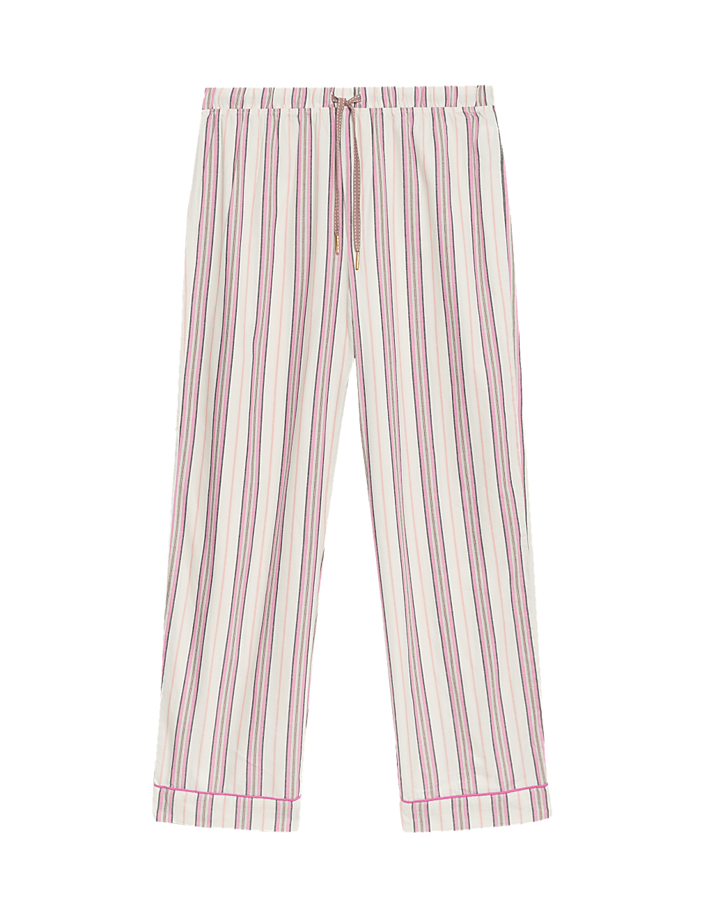 Pure Cotton Striped Pyjama Bottoms