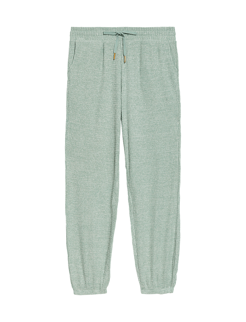 Cosy Waffle Cuffed Hem Lounge Joggers