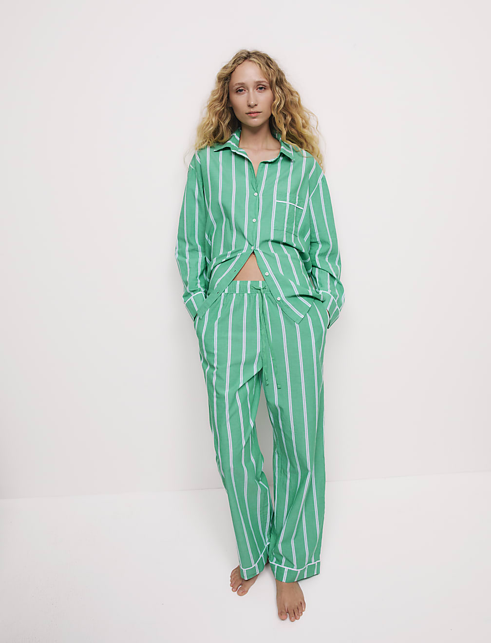 Cool Comfort™ Striped Pyjama Bottoms