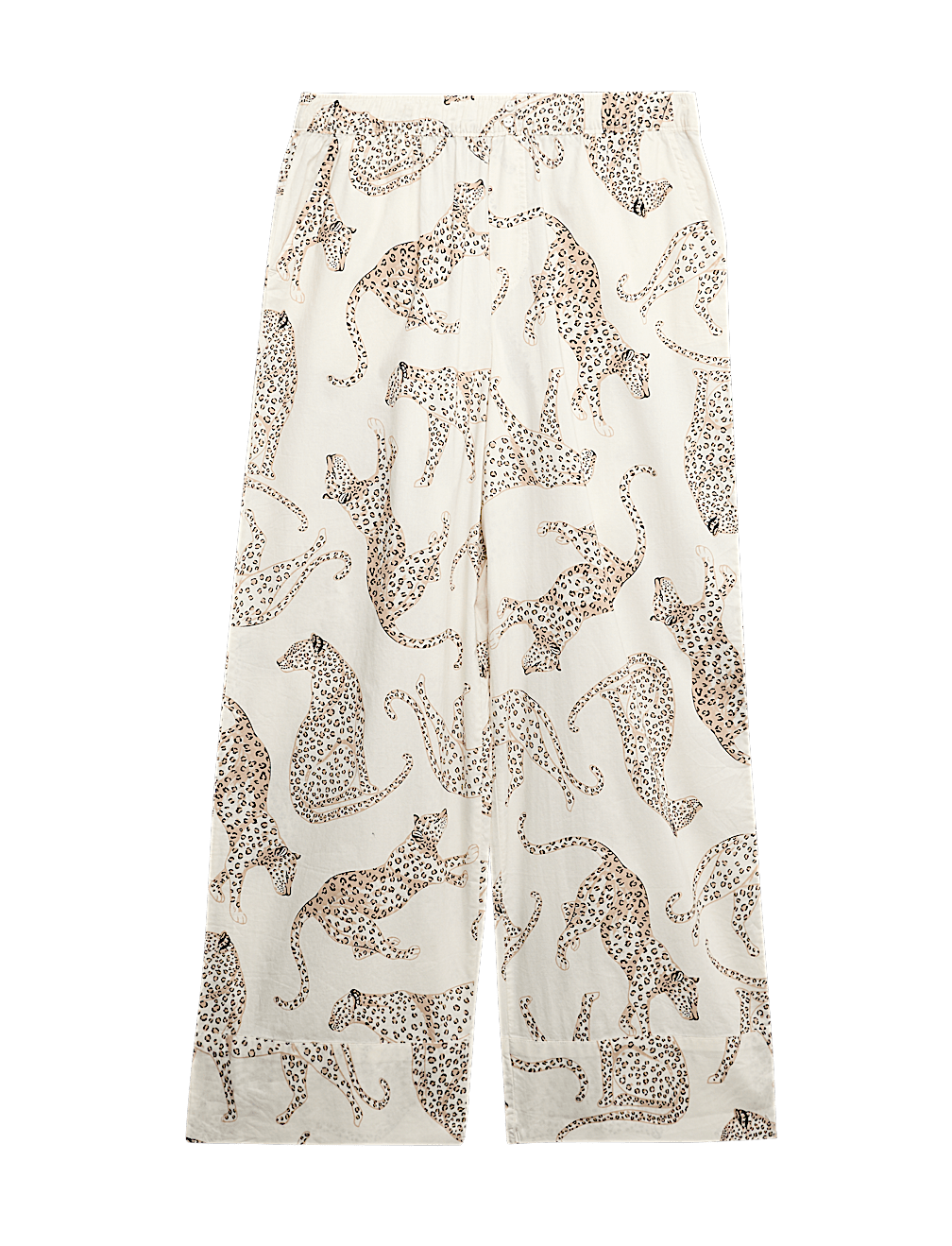 Pure Cotton Animal Print Pyjama Bottoms