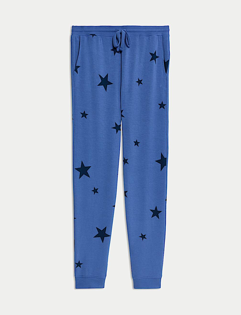 Star Print Cuffed Hem Pyjama Bottoms