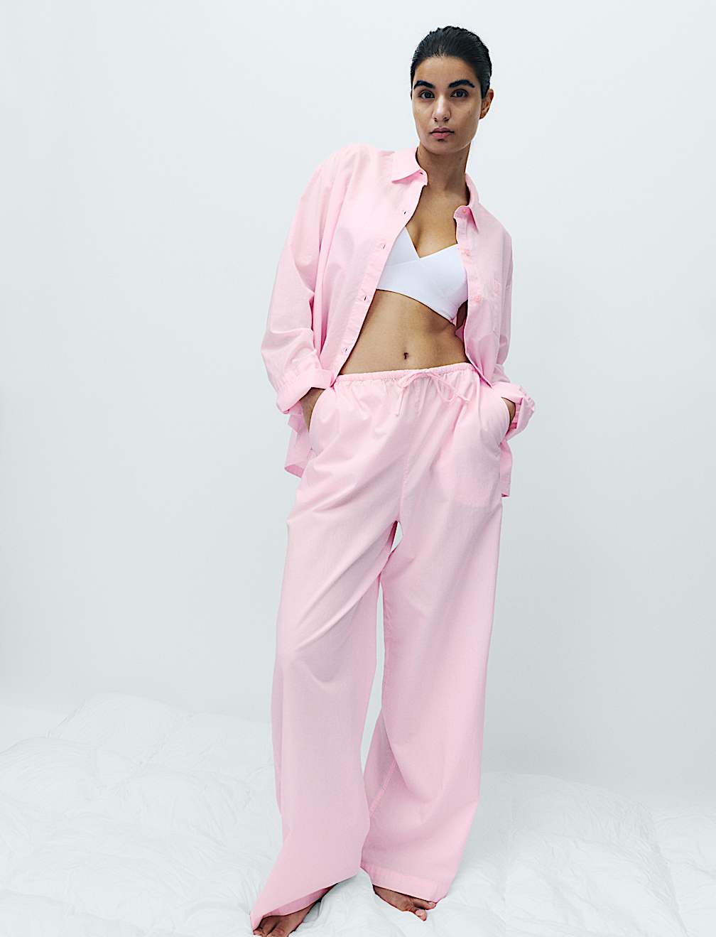 Cool Comfort&trade; Chambray Pyjama Bottoms