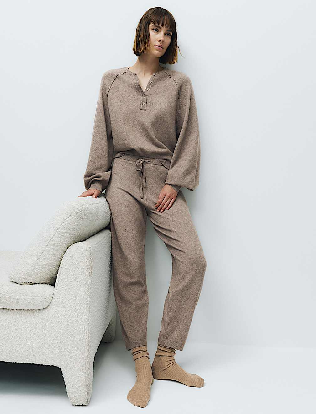 Knitted Loungewear Joggers