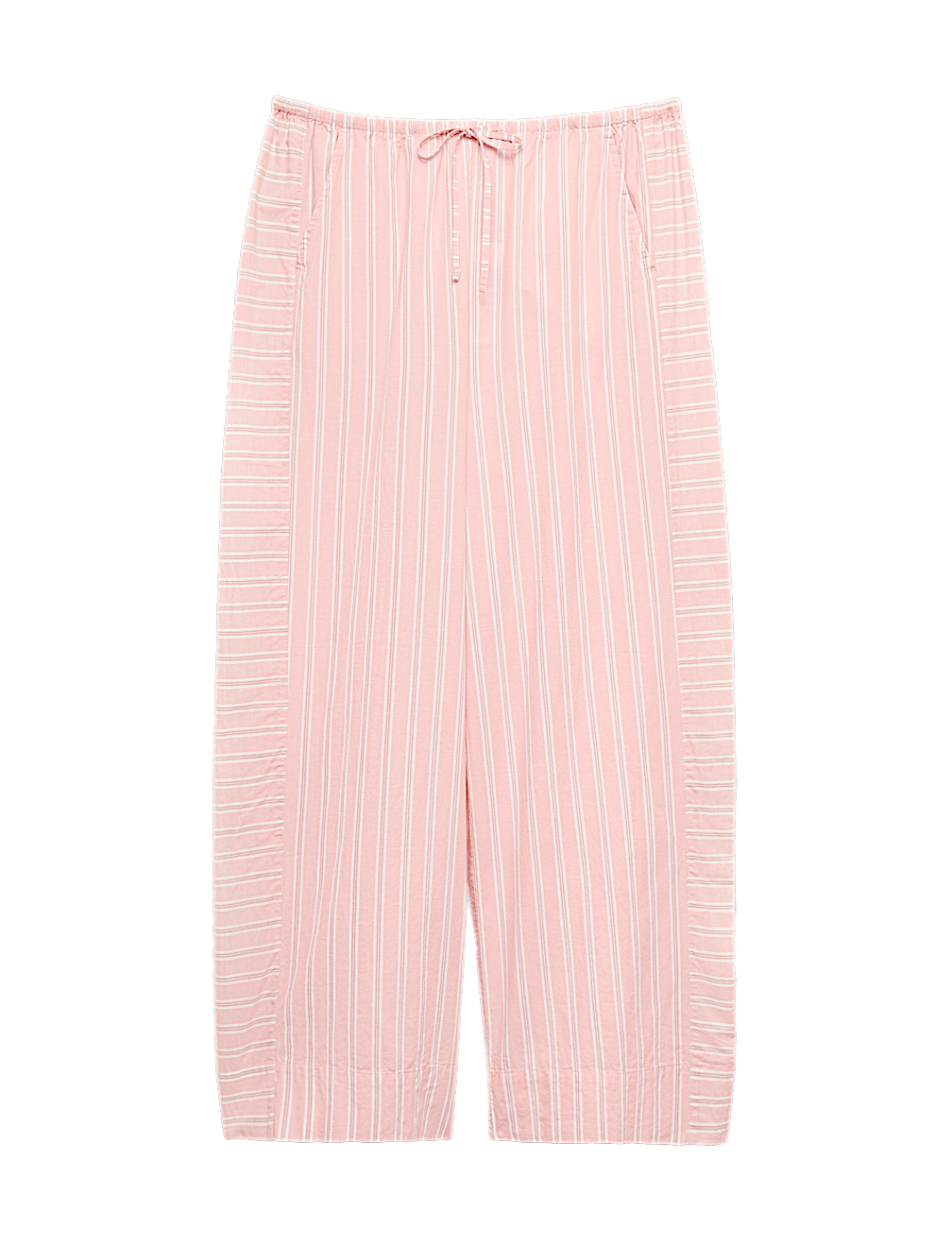 Pure Cotton Cambric Striped Pyjama Bottoms