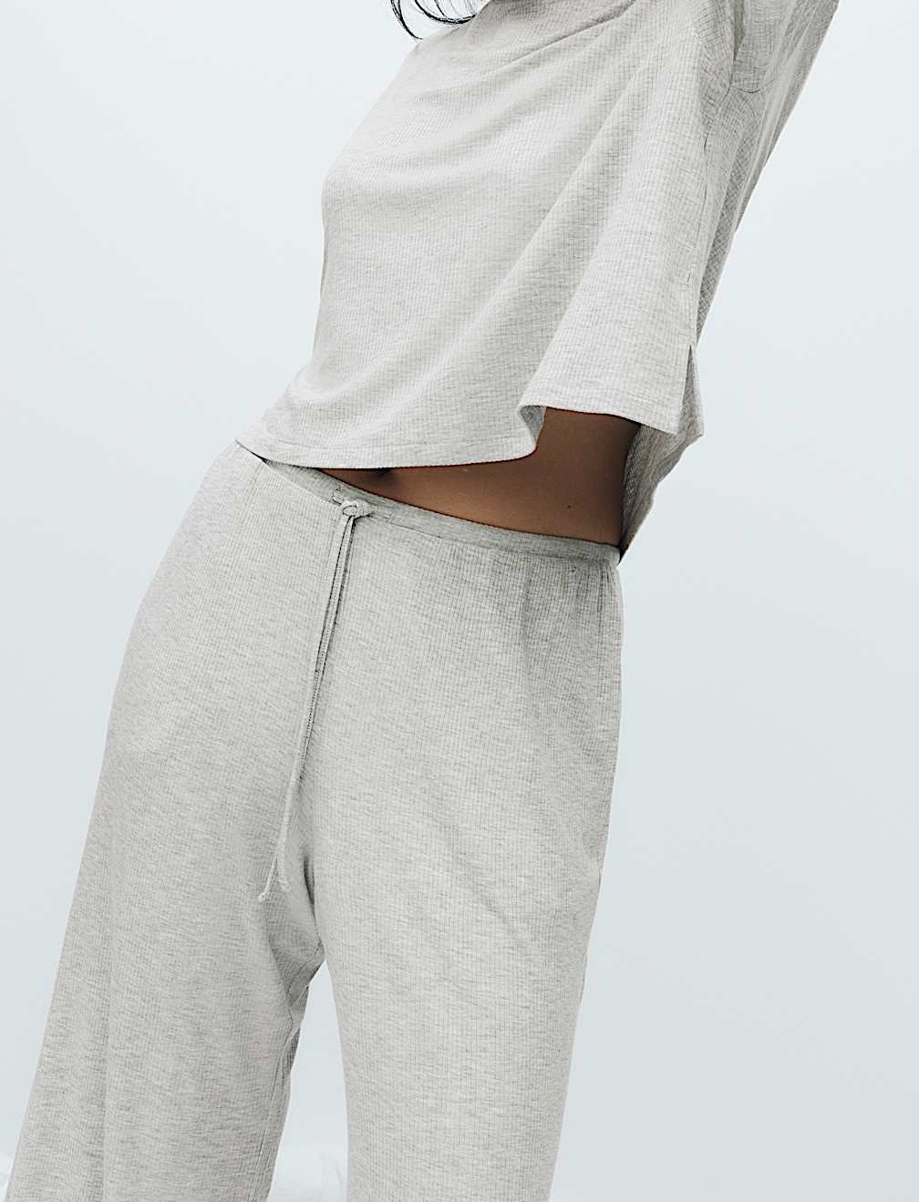 Modal Rich Ribbed Bottoms
