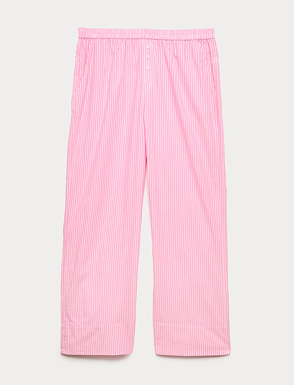 Pure Cotton Striped Pyjama Bottoms