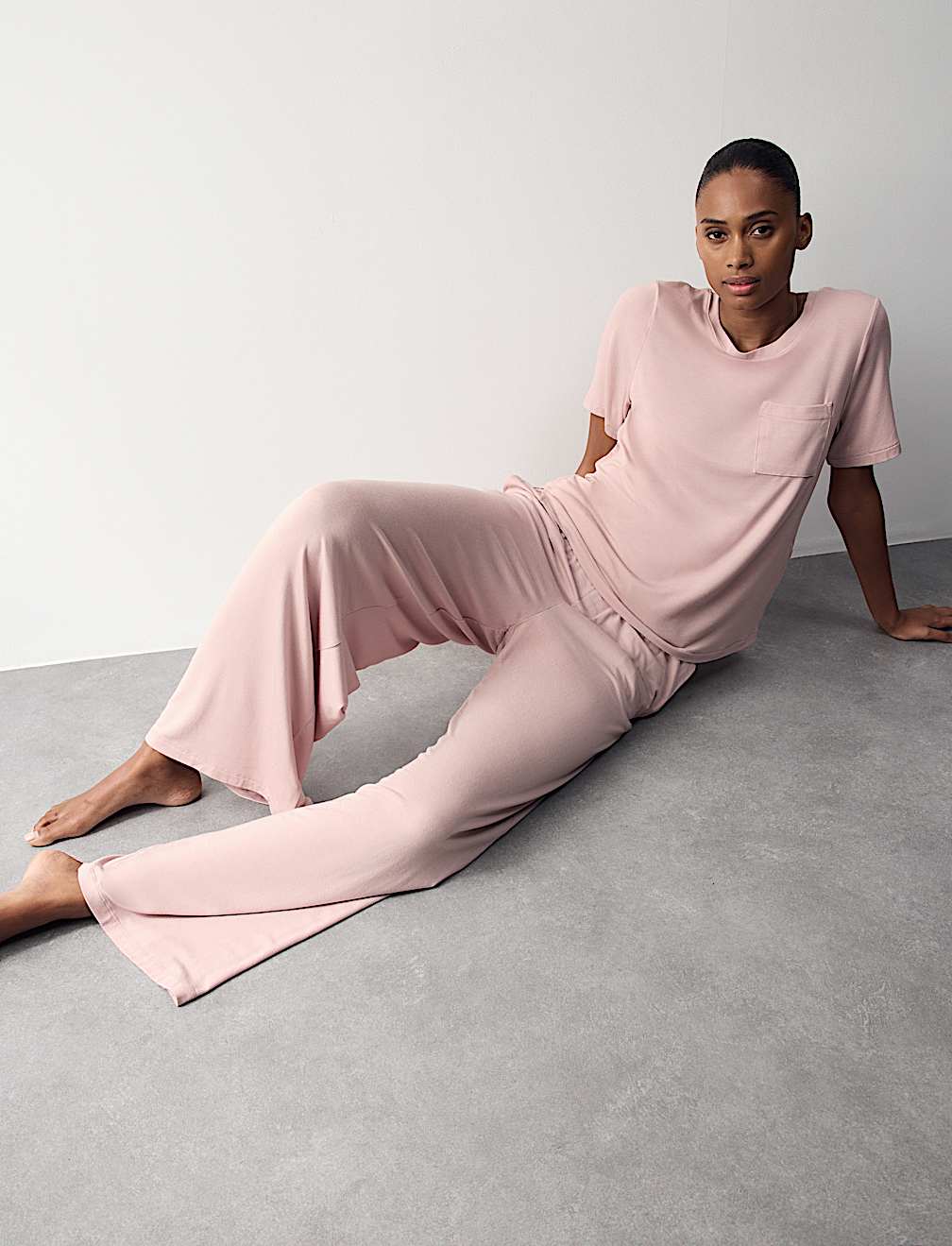 Wide Leg Pyjama Bottoms