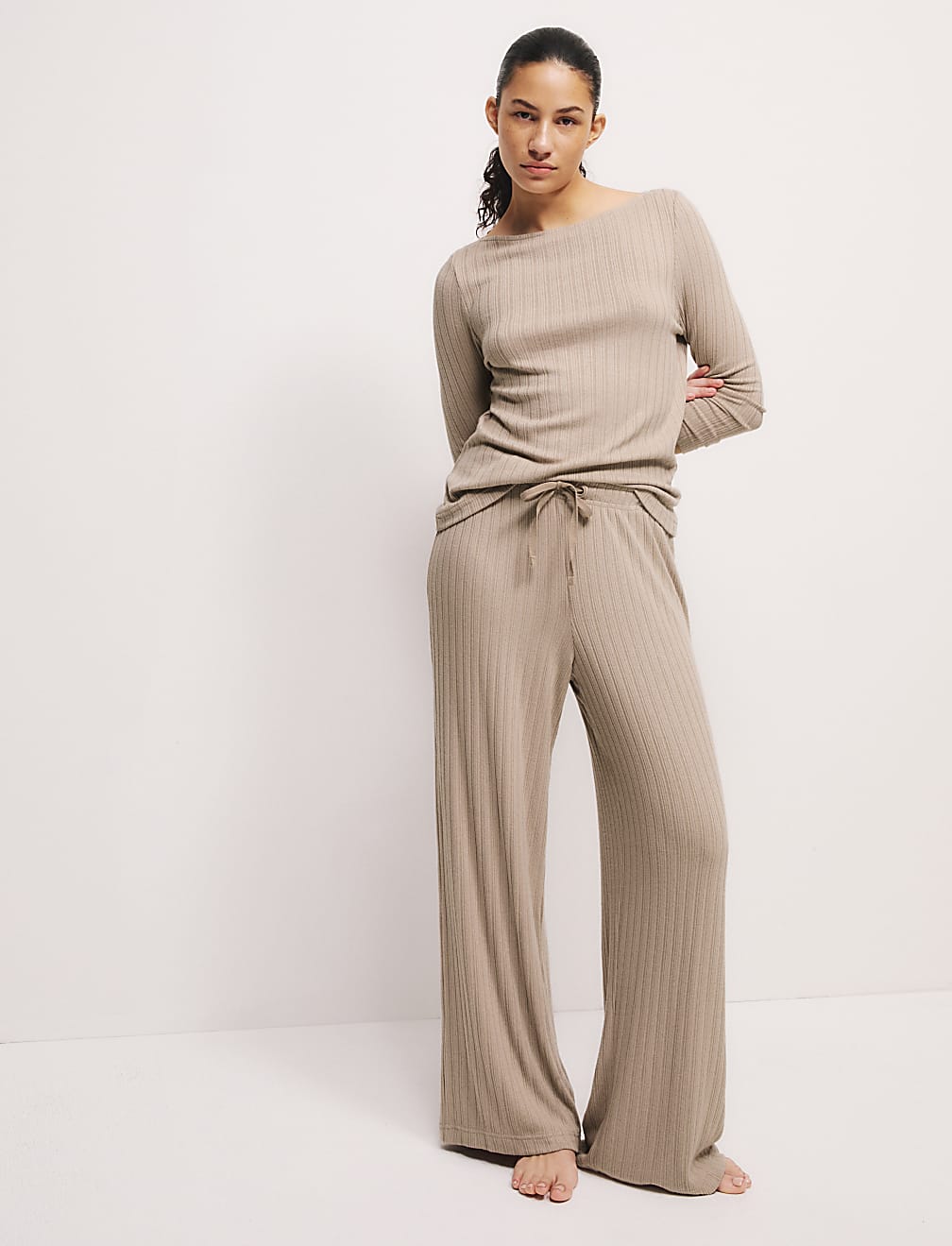 Ribbed Pyjama Set