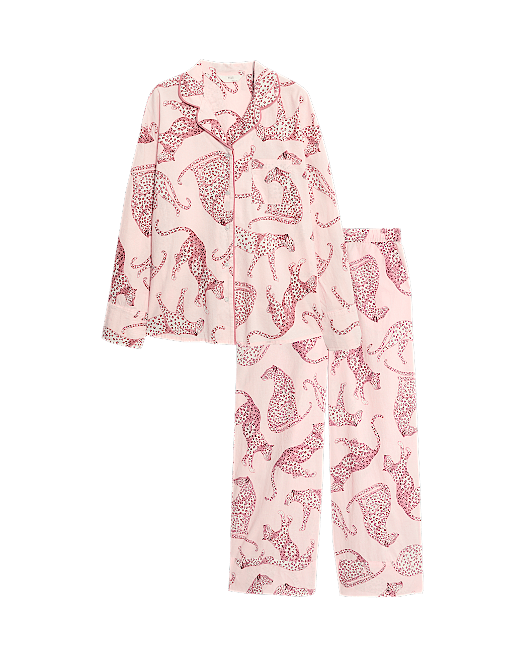 ANIMAL PRINT SLUB CAMBRIC LSLL REVERE