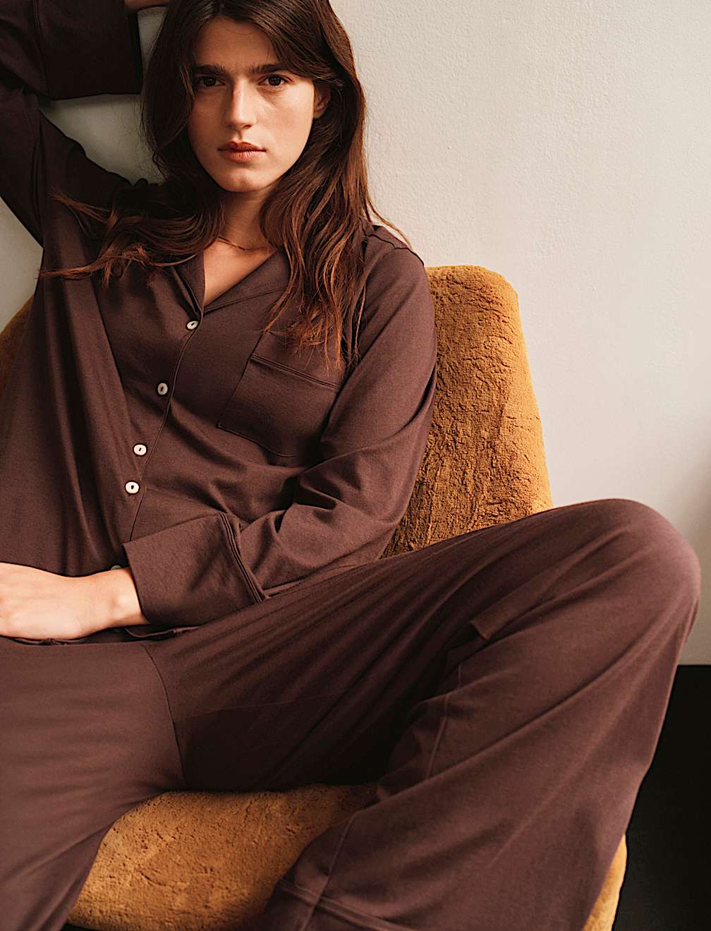 Cotton Modal Revere Pyjama Set