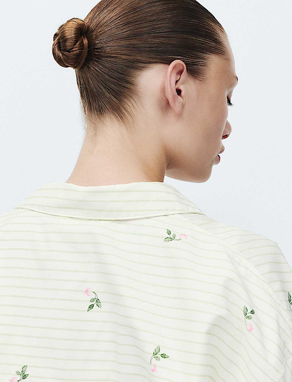 Pure Cotton Poplin Printed Pyjama Set