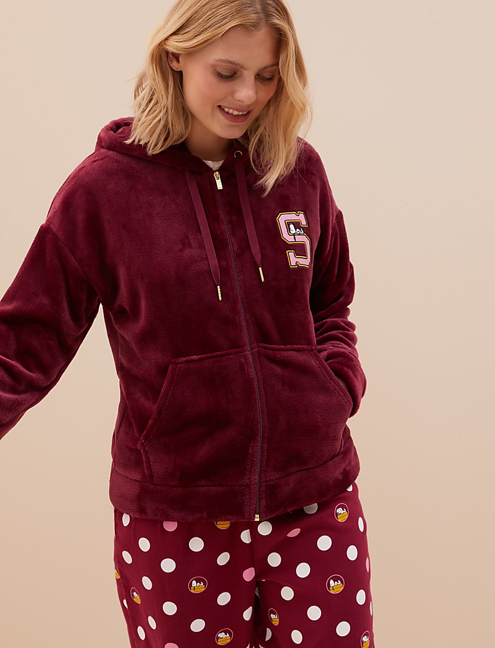 Fleece Snoopy&trade; Hoodie