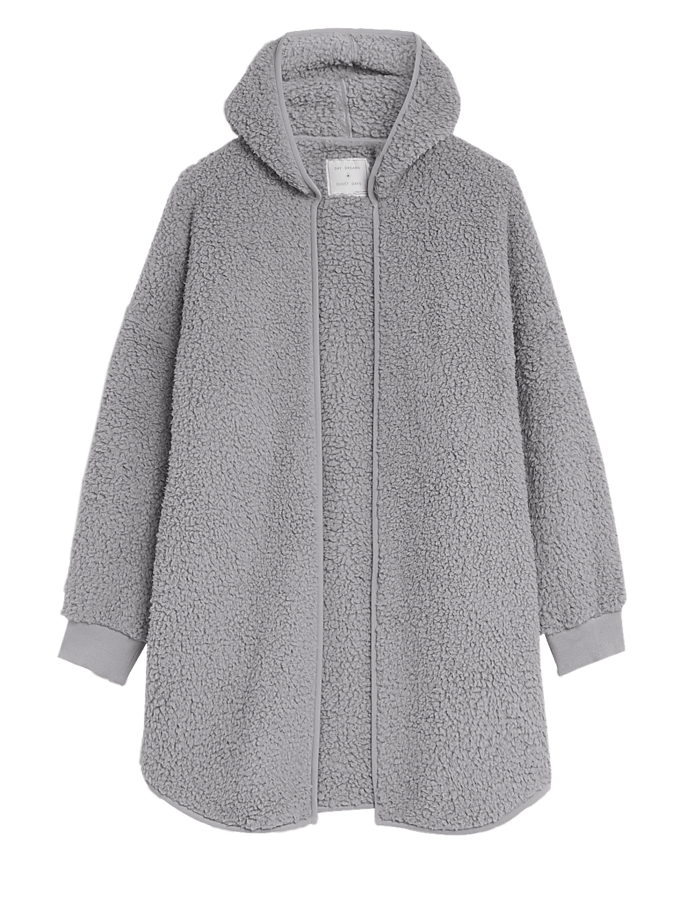 Teddy Borg Hooded Cardigan