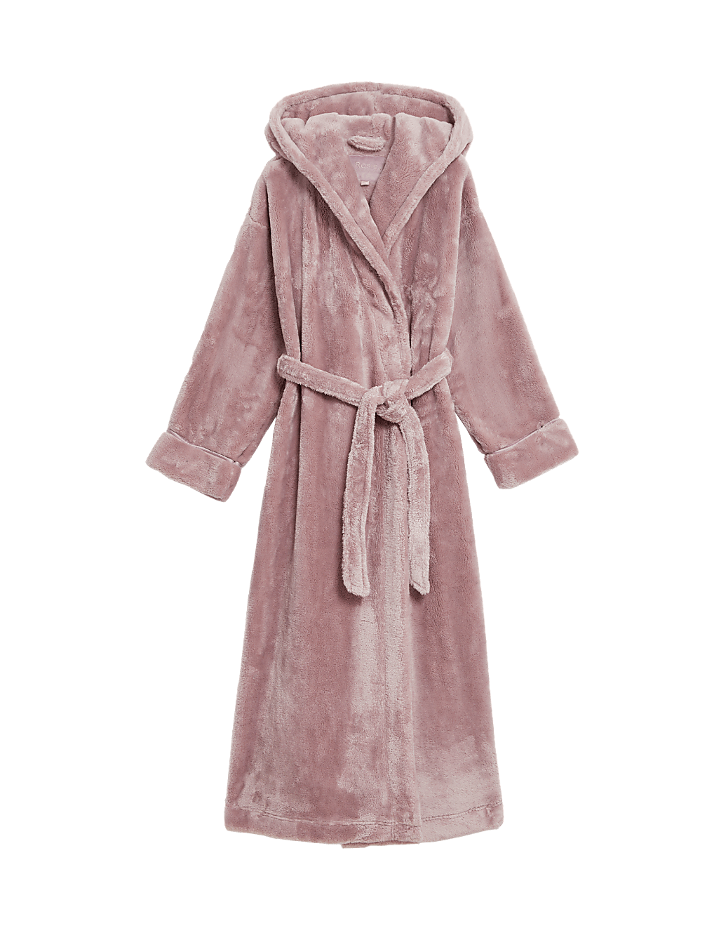 Fleece Hooded Dressing Gown