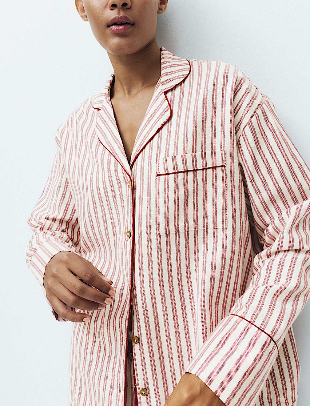 Pure Cotton Striped Christmas Family Pyjamas