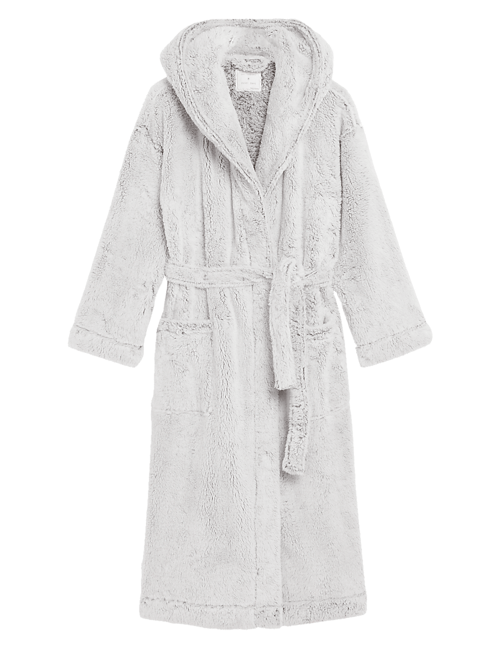 Fleece Hooded Dressing Gown