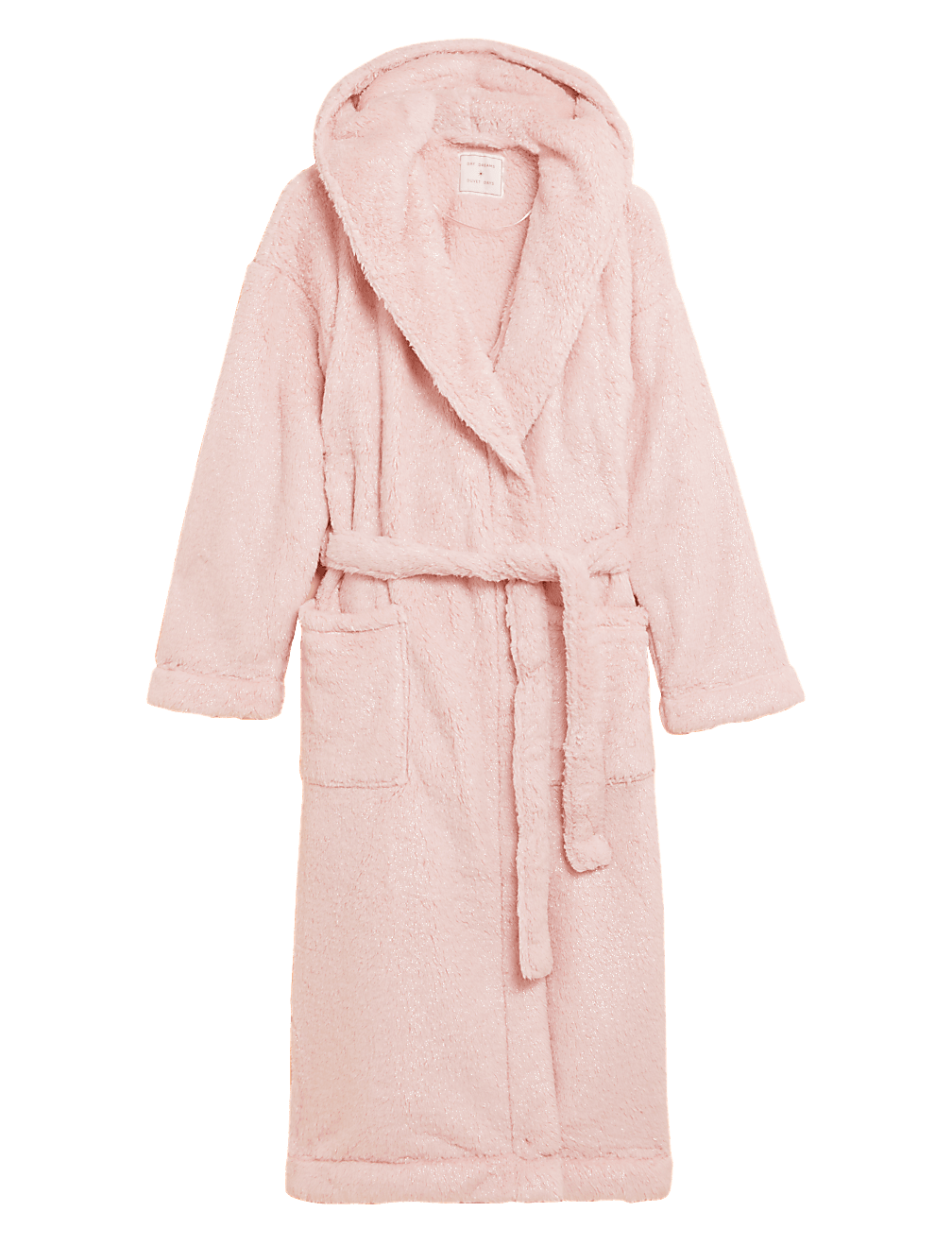 Fleece Hooded Dressing Gown