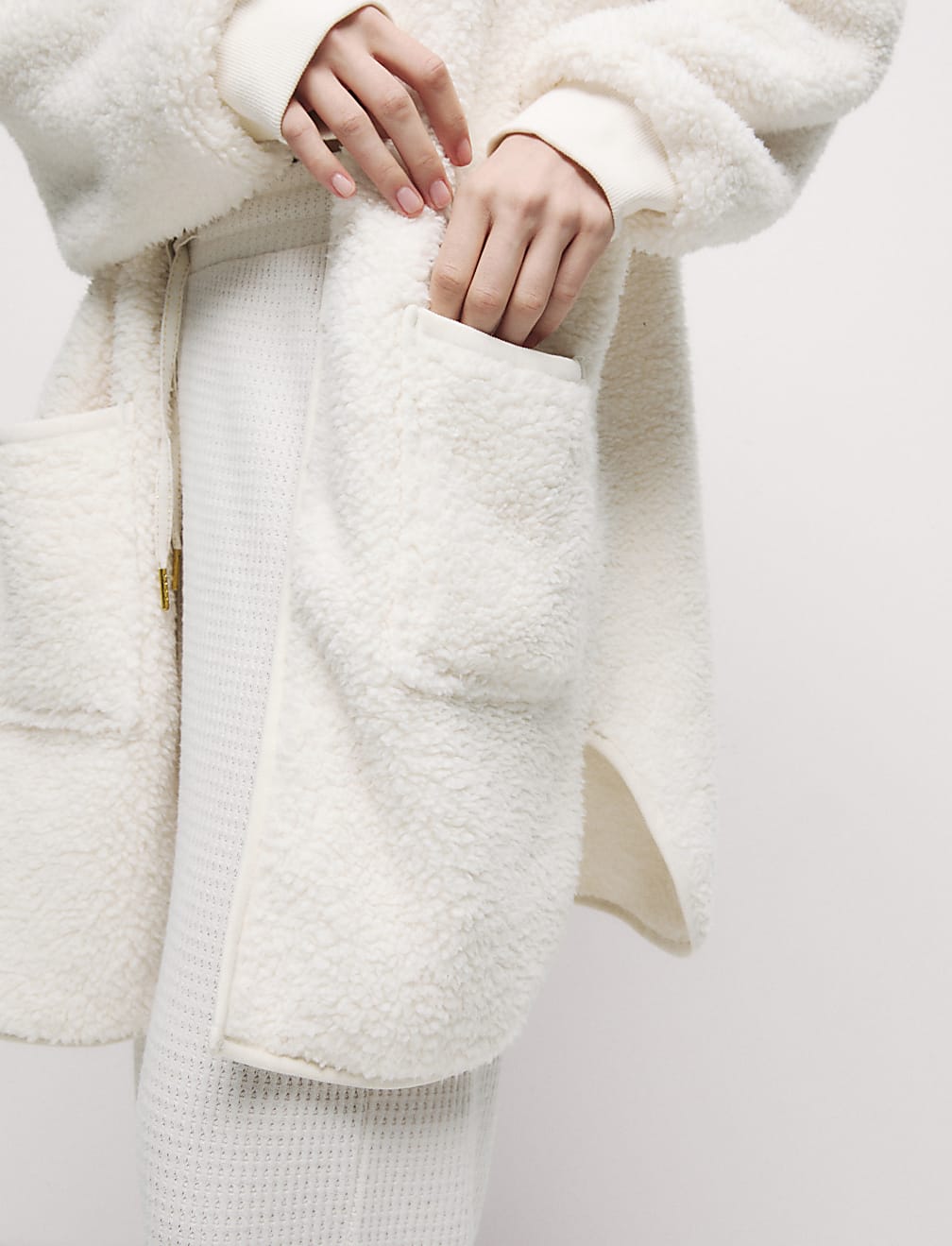 Teddy Fleece Dressing Gown